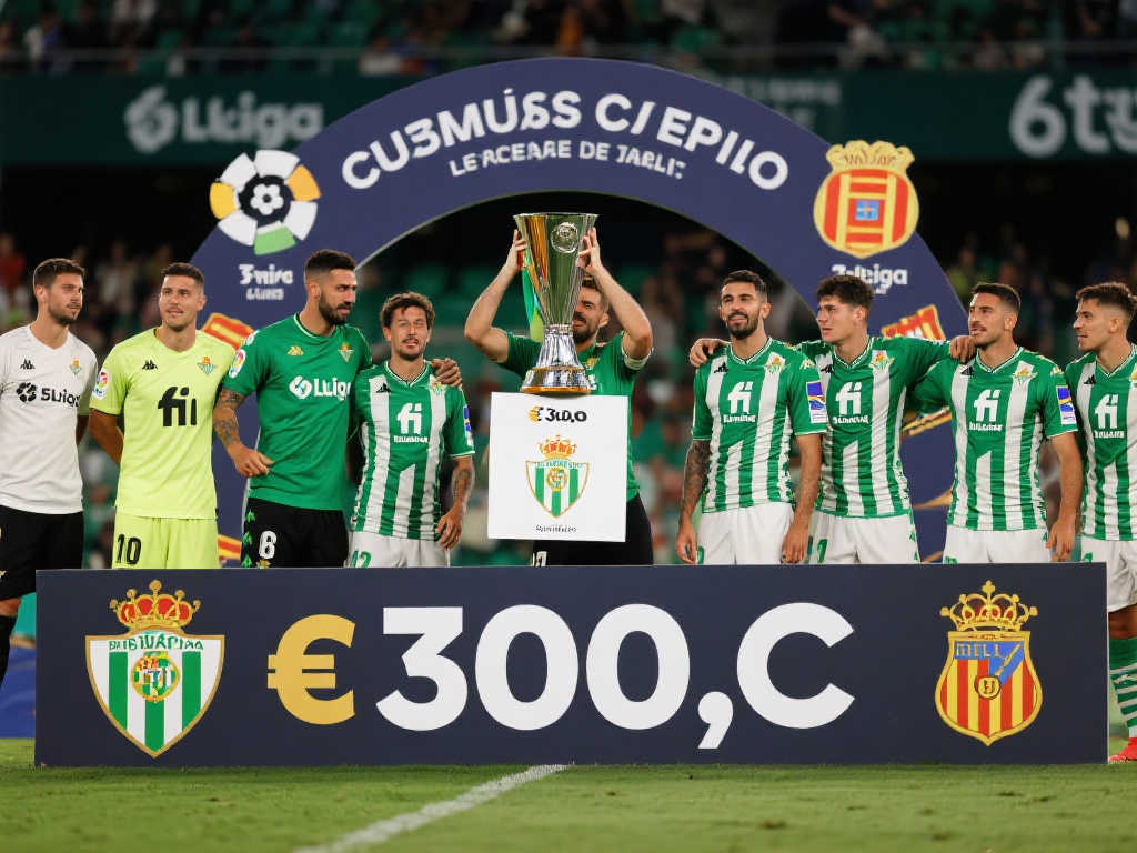 六台:贝蒂斯晋级决赛获400万欧奖金,夺冠再添300万欧收入 六台:贝蒂斯晋级决赛获400万欧奖金,夺冠再添300万欧收入