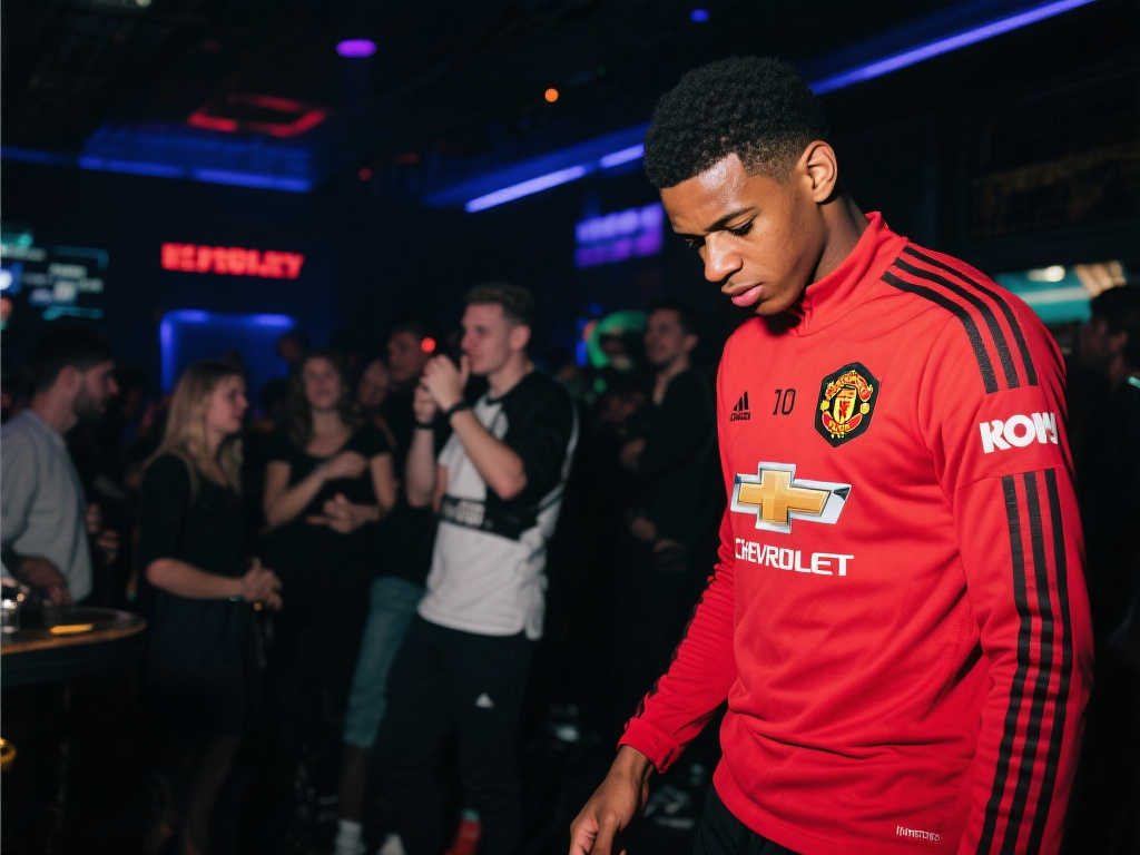 拉什福德连续两晚夜店狂欢，隔天以生病为由缺席周五训练